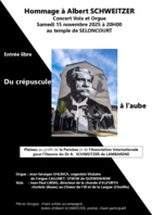 Hommage à Albert SCHWEITZER