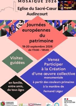 Création oeuvre collaborative - Journées Patrimoine