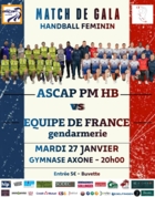 Match de Gala N2F vs Equipe de France Gendarmerie