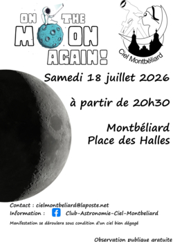 ON THE MON AGAIN Observation astronomique publique