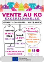 Vente au kilo de vêtements