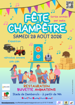 FÊTE CHAMPÈTRE DAMBENOIS SAMEDI 29 AOÛT 2026