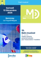 Bain musical pour les 0 - 4 ans