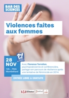 Bar des sciences "Violences faites aux femmes"
