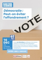 Bar des sciences "Démocratie"