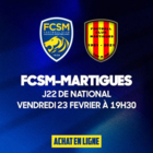 FCSM - FC Martigues à Sochaux Montbéliard