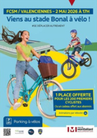 Viens au stade Bonal à vélo !