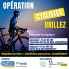Opération "Cyclistes, brillez !"