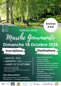 Téléthon Marche Gourmande