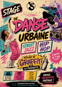 STAGE DE DANSES URBAINES & GRAFF