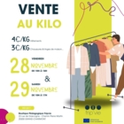 Vente au kilo de vêtements