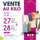 Vente au kilo de vêtements & chaussures