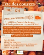 Fête des courges et conte à la ferme