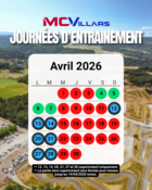 Journées d'entraînement