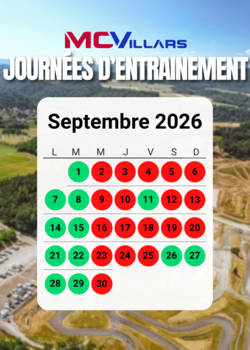 📅 CALENDRIER DES ENTRAÎNEMENTS – OCTOBRE 2026