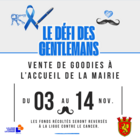 Vente de Goodies - Novembre Bleu