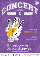 Concert : 01 seconde, 20 centièmes