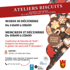 Ateliers biscuits de Noël
