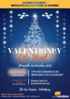 Marché de Noël avec spectacle de drones