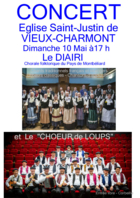 Concert  DIAIRI et Choeur de LOUPS
