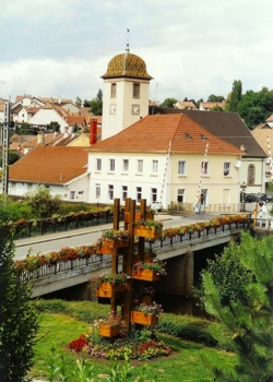 Le pont sur la Lizaine