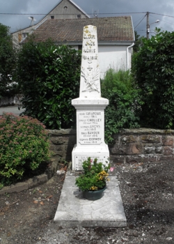 Le monument aux morts.