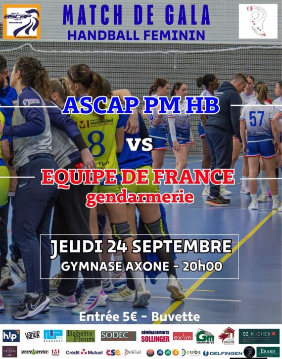 Match de Gala N3F vs Equipe de France Gendarmerie