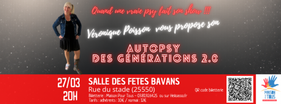 SPECTACLE  « AUTOPSY DES GÉNÉRATIONS 2.0 »