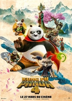 Projection en plein air du film KUNG FU PANDA 4