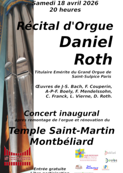Récital d'orgue : Daniel Roth