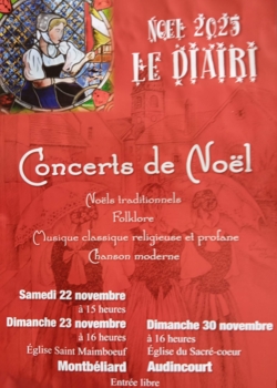 CONCERTS DE NOEL