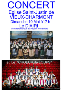 Concert  DIAIRI et Choeur de LOUPS